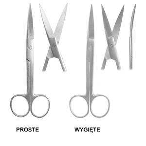Nożyczki chirurgiczne ostro-ostre 14cm